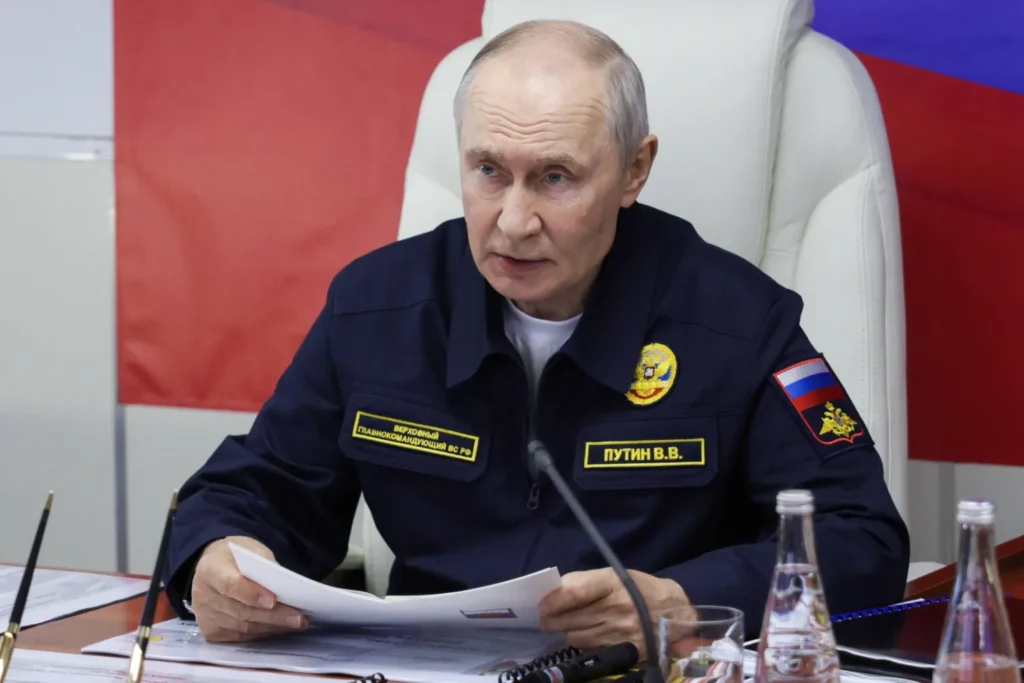 Putin Threatens Retaliatory Seizures of European Ships Putin Threatens Retaliatory Seizures of European Ships