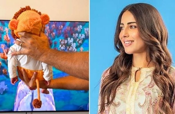 Ushna Shah Welcomes First Child With Husband Hamza Amin Ushna Shah Welcomes First Child With Husband Hamza Amin