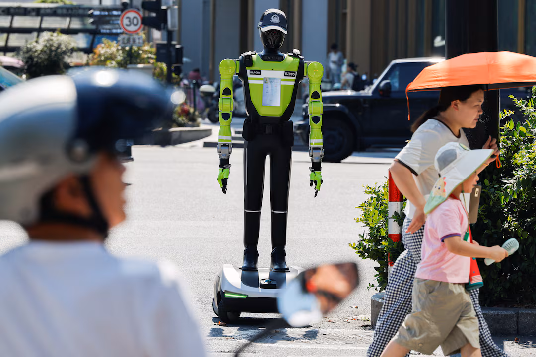 China Puts Robocops on Traffic Duty China Puts Robocops on Traffic Duty