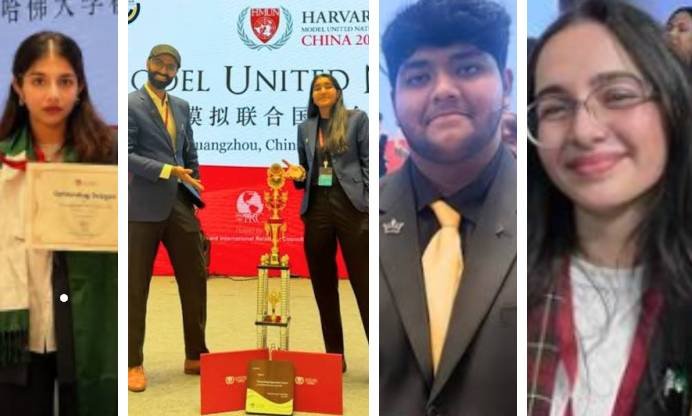 Pakistani Students Win Five Awards at Harvard MUN Pakistani Students Win Five Awards at Harvard MUN