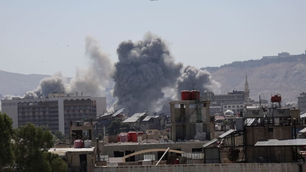 Unidentified Fighter Jets Strike Abu al-Duhur Military Airfield in Syria