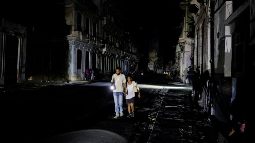 Nationwide blackout plunges Cuba into darkness as power grid collapses