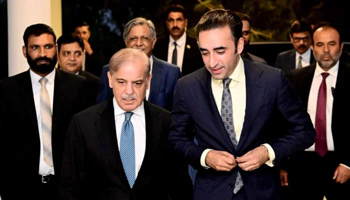Bilawal Claims PML-N Elements Undermining PM Shehbaz Sharif Bilawal and PM Shehbaz Sharif