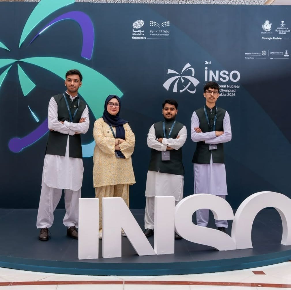 Pakistani Students Win Gold and Two Silver Medals at Jeddah Nuclear Science Olympiad