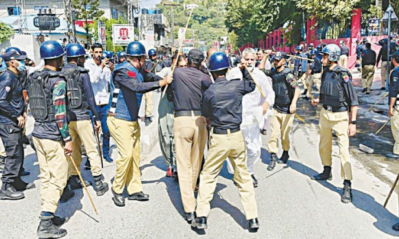 Heavy Firing Grips Muzaffarabad as Protest Sit-In Paralyzes AJK Capital