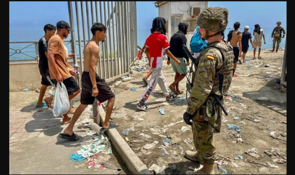 Spain Reaffirms Ceuta Sovereignty After Massive Migrant Influx from Morocco Spain Ceuta migrant surge