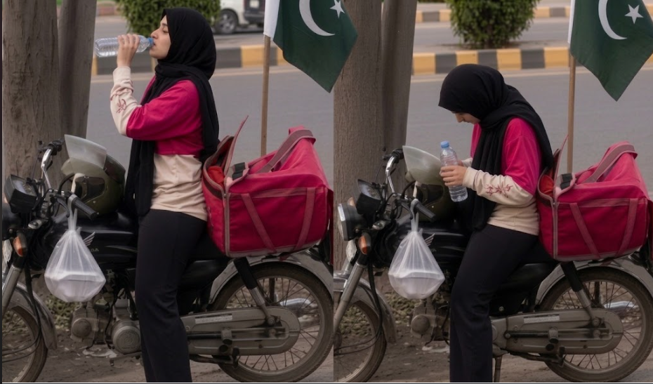 Foodpanda Rider: Female Delivery Worker Wins Praise for Braving Scorching Heat