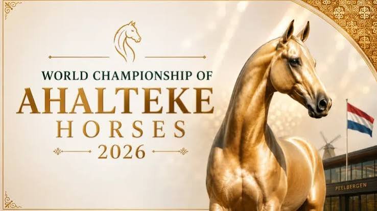 World Beauty Championship & Equestrian Sports Competition of Heavenly Akhal-Teke Horses Starts in the Netherlands next month World Beauty Championship & Equestrian Sports Competition Starts in the Netherlands next month