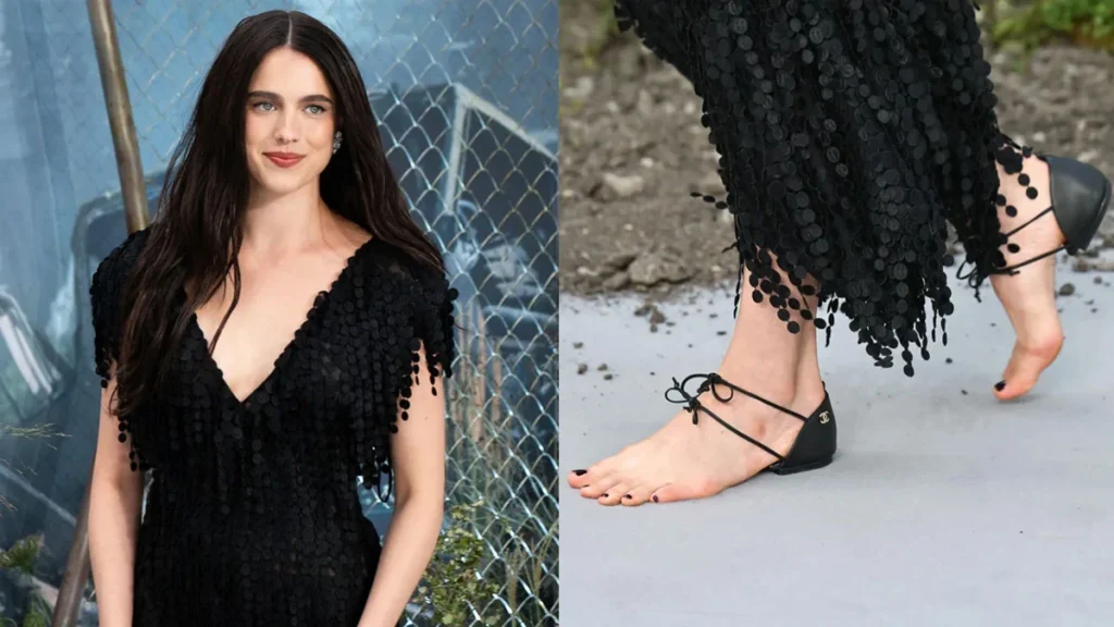 Margaret Qualley Turns Heads in Barely-There Chanel Sandals at ‘The Dog Stars’ London Premiere