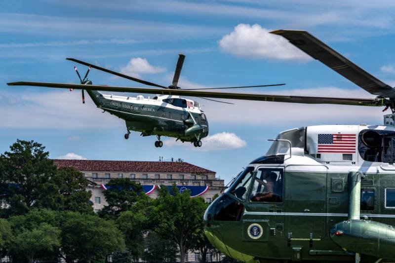 Trump’s Helicopter Has a Scary Close Call in the Air