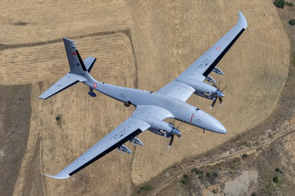Türkiye’s Aselsan Tests Tolun-P Bunker-Busting Munition With Akinci Drone
