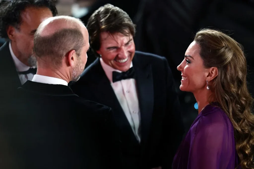 Tom Cruise Breaks Silence On Night With Kate Middleton Tom Cruise Breaks Silence On Night With Kate Middleton