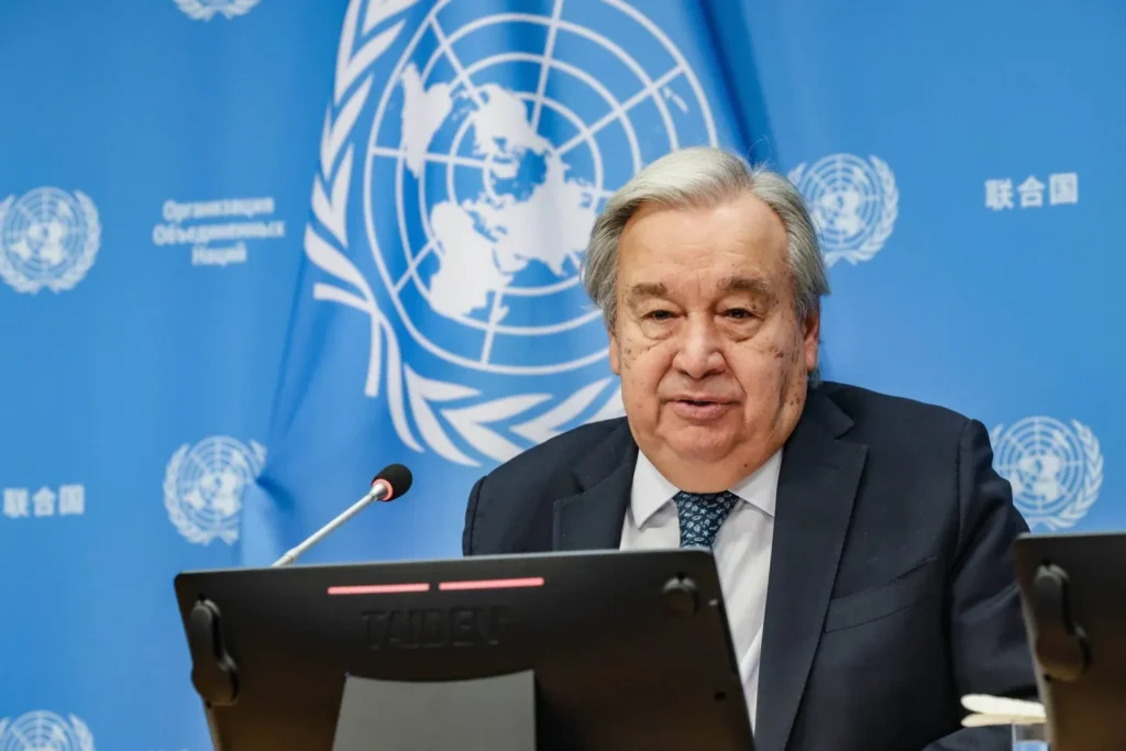 United Nations Secretary-General Antonio Guterres