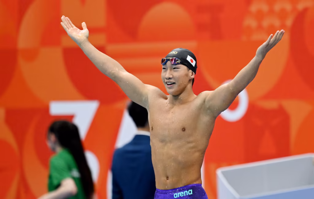 Japan’s Ohashi Smashes Breaststroke World Record at Asian Games Japan’s Ohashi Smashes Breaststroke World Record at Asian Games