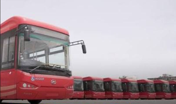 New Peoples Bus Route Between Larkana and Shahdadkot Peoples Bus Service