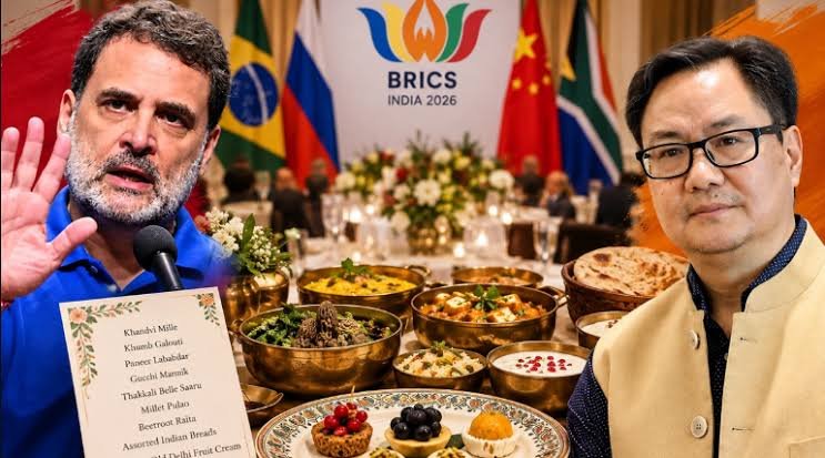 BRICS Summit Vegetarian Dinner Sparks Political Row in India
