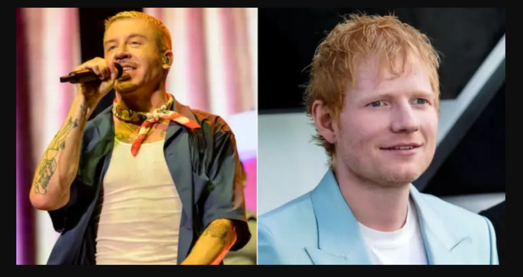 Ed Sheeran Tour Takes Unexpected Turn as All Supporting Acts Walk Out Over Macklemore Ed Sheeran Macklemore Palestine controversy