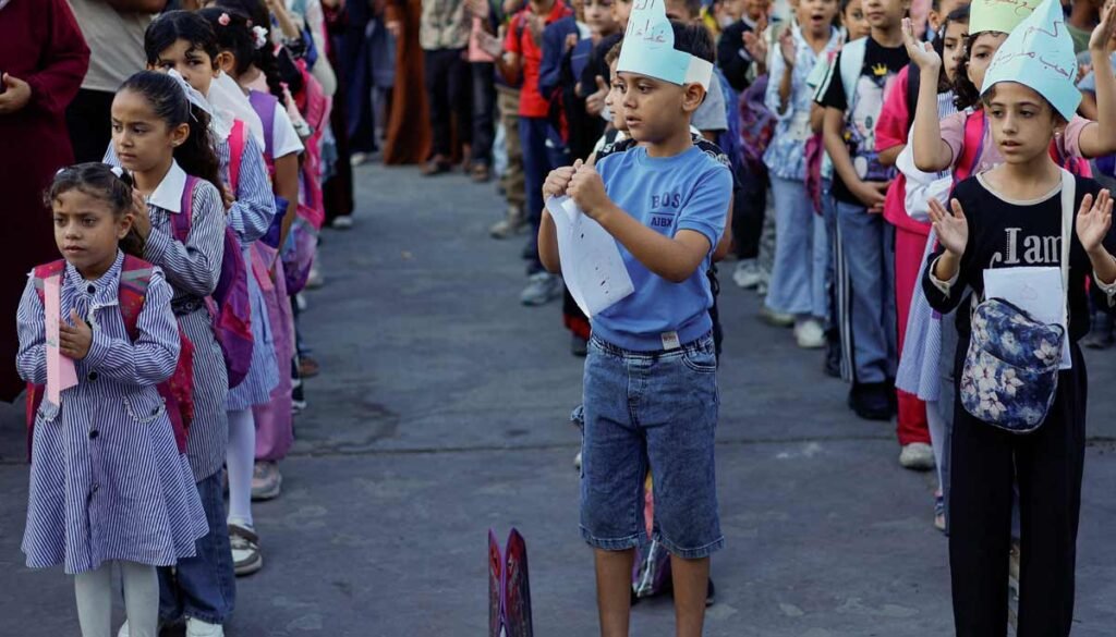 Gaza Students Return to Classrooms After Three Years Amid Severe War Damage