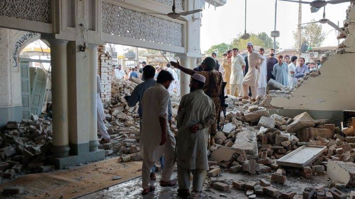 Kohat Mosque Blast: Afghan National Identified as Suicide Bomber, Officials Say