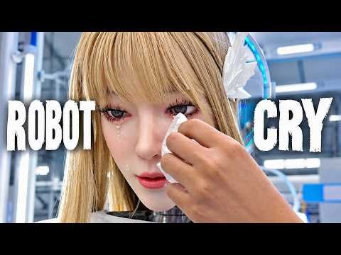 Humanoid Robot Stuns Crowd by Producing Real Tears on Command