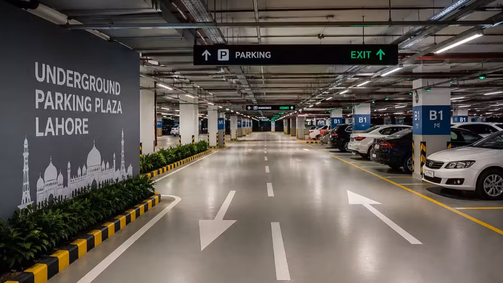 More Parking, Less Hassle? Lahore’s Two Underground Plazas Near Completion