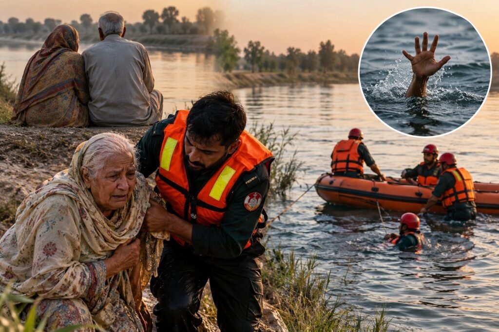 Elderly Bahawalpur Couple Enters Canal Amid Financial Hardship, Husband Missing