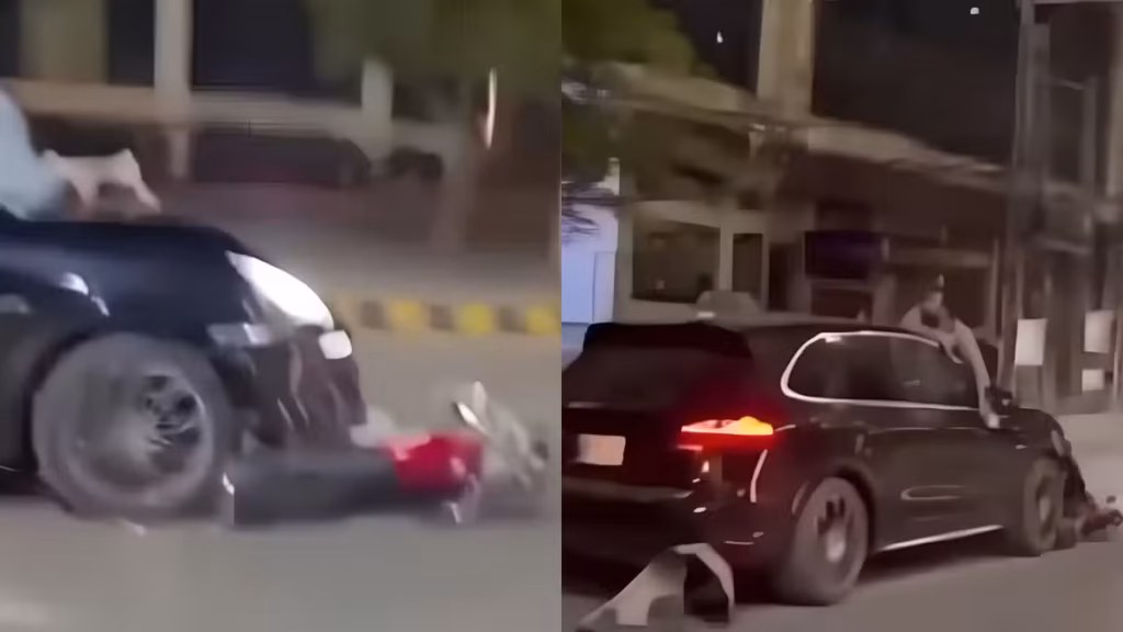 From Crash to FIR? Police Take Action Against Luxury Car Driver
