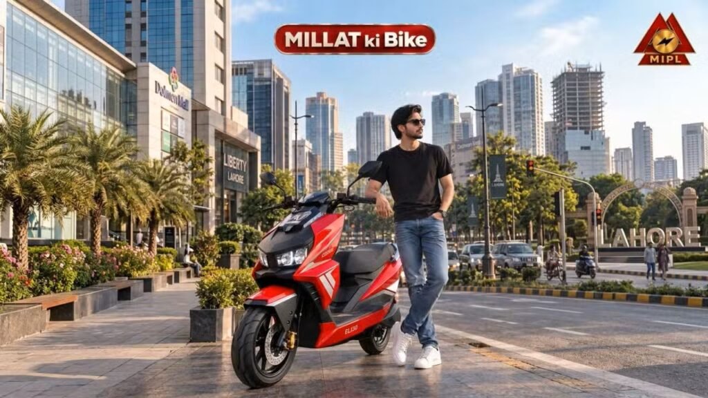 Millat Enters Pakistan’s EV Market With New Electric Bikes and Scooters