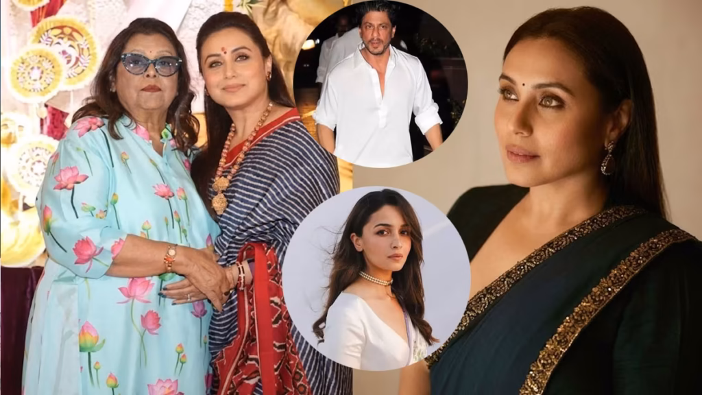 Shah Rukh Khan, Alia Bhatt and Other Bollywood Stars Attend Funeral of Rani Mukerji’s Mother Krishna Mukerji