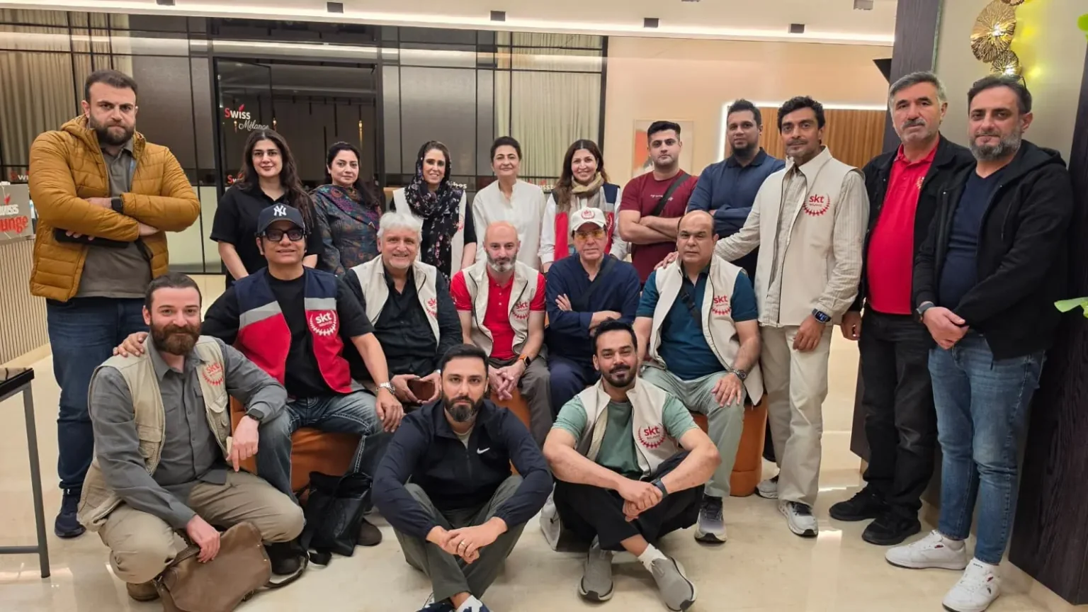 Beyond the Screen: Pakistani Actors Bring Support to Palestinians in Jordan