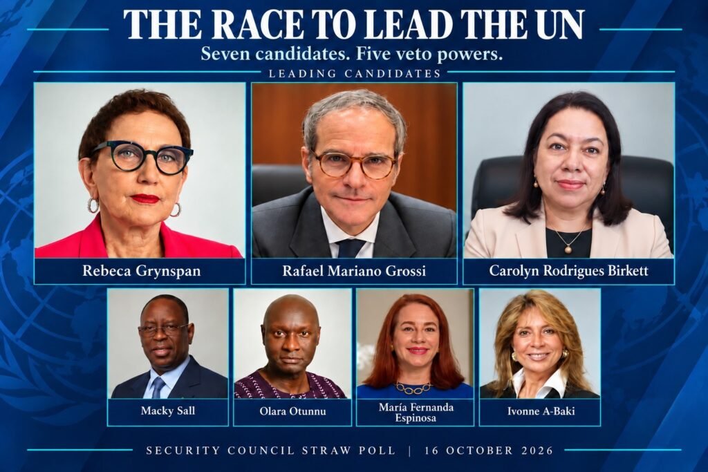 All UN Chief Contenders Face Opposition From Veto Powers UN Chief Contenders