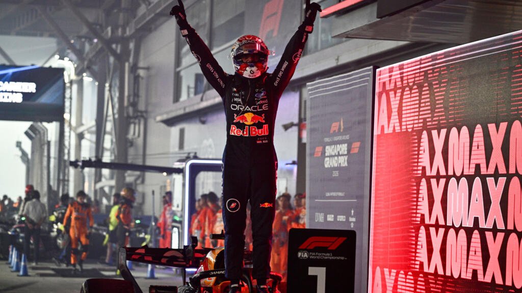 Resurgent Verstappen Wins Singapore Grand Prix For First Time Max Verstappen