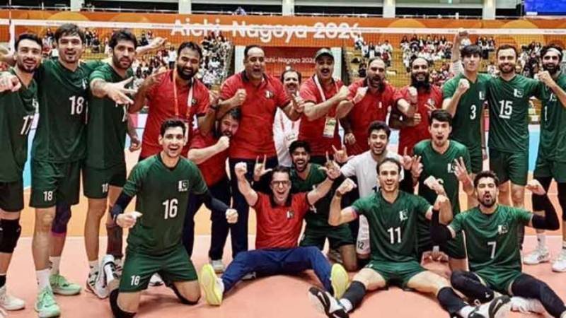 Pakistan Beat China 3-0 To Secure Asian Games Volleyball Bronze Pakistan Beat China 3-0 To Secure Asian Games Volleyball Bronze