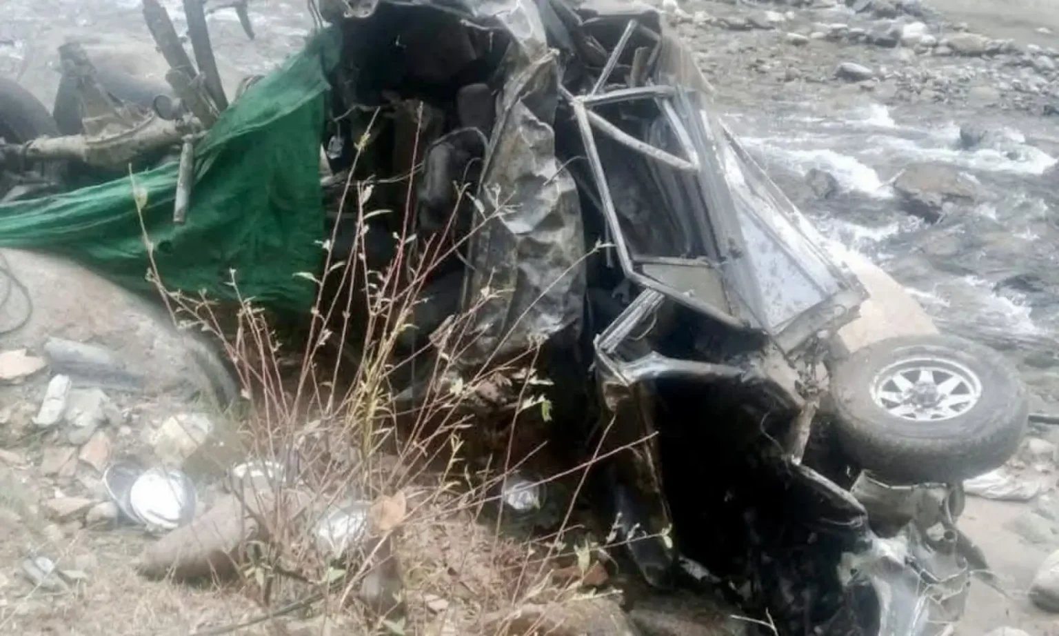 Four Children Killed as School Van Plunges Into Neelum Valley Ravine Four Children Killed as School Van Plunges Into Neelum Valley Ravine