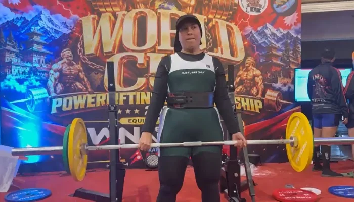 Pakistani Powerlifter Ayesha Hassan Wins Gold in Nepal, Bringing International Glory to Pakistan