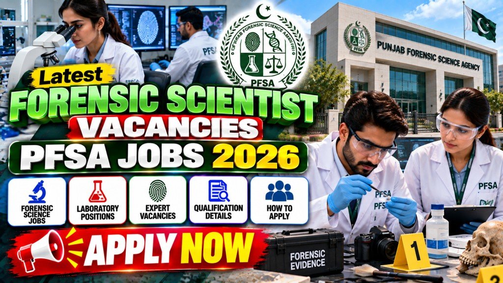 Punjab Opens High-Paying Forensic Science Jobs With Salaries Reaching Rs. 1.1 Million