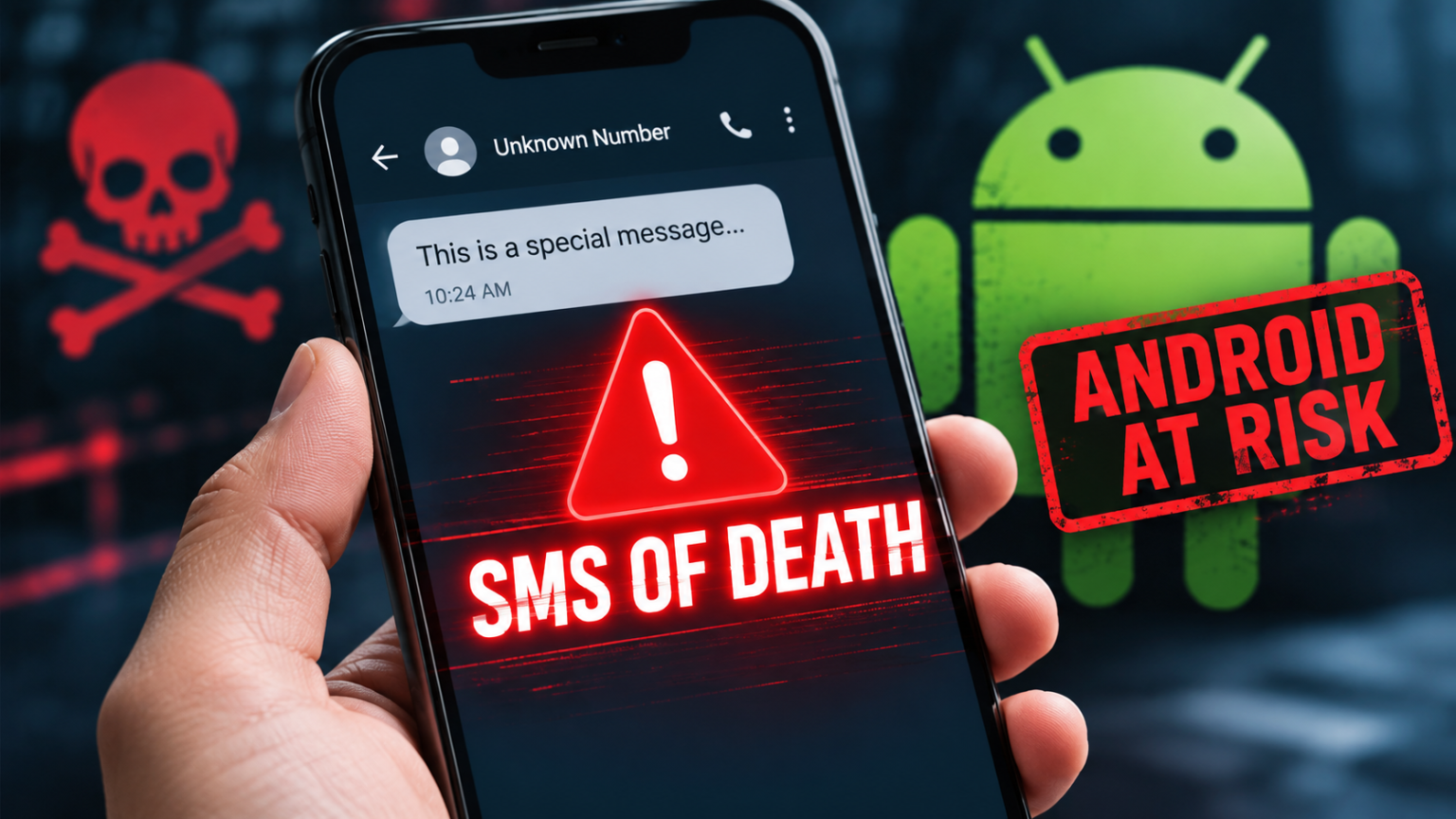 Can One Text Message Crash Your Android Phone? The ‘SMS of Death’ Explained Android SMS of Death vulnerability