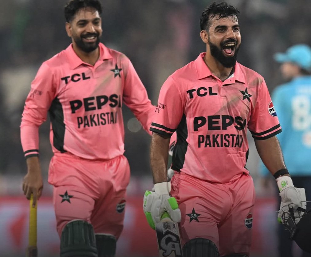 Shadab Khan and Haris Rauf Rewrite ODI History With Record Partnership in Pakistan’s Stunning Win Over England