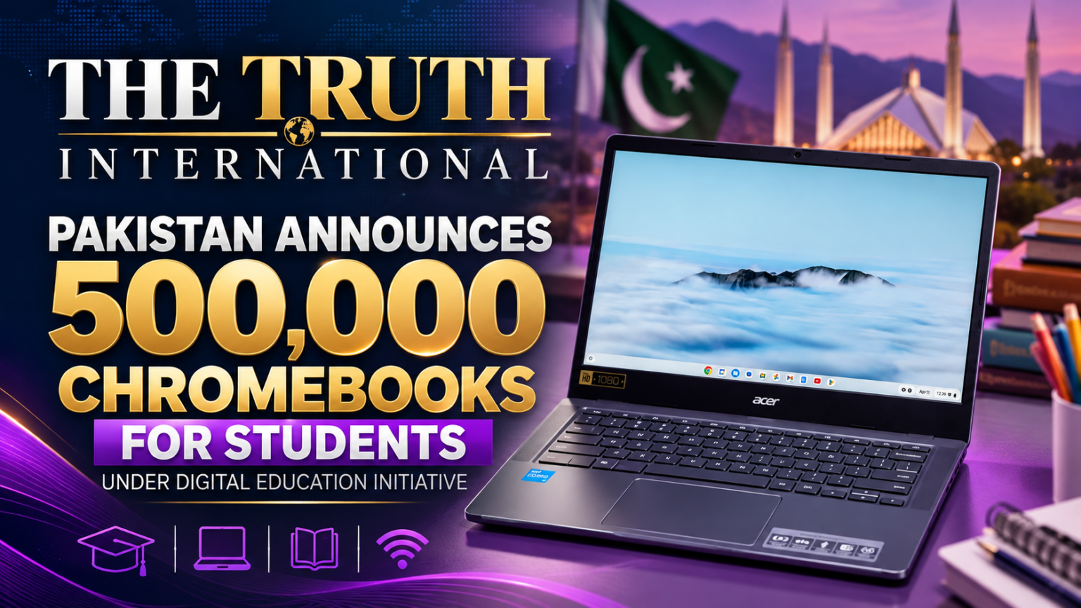 Pakistan Announces 500,000 Chromebooks for Students Under Digital Education Initiative Pakistan Announces 500,000 Chromebooks for Students Under Digital Education Initiative