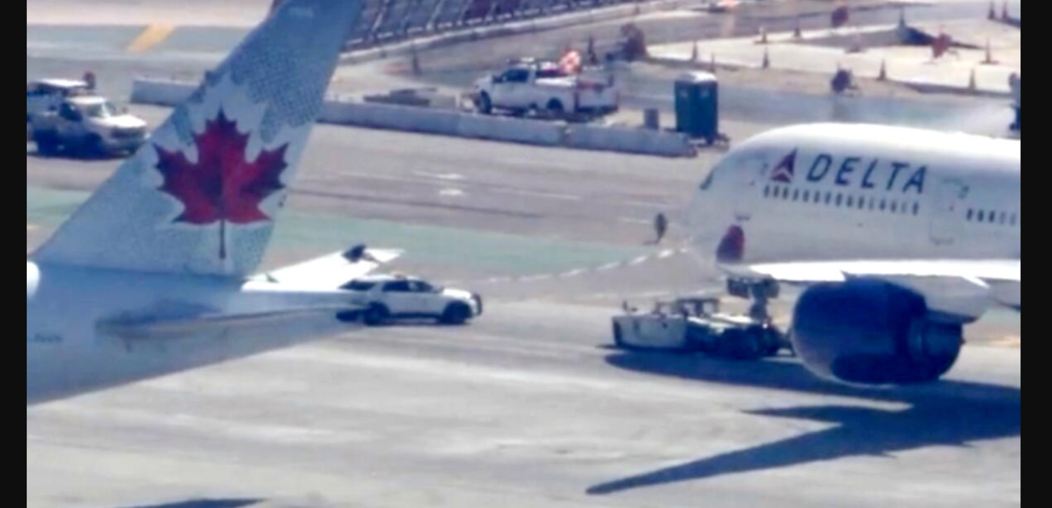 What Happened at LAX? Delta and Air Canada Planes Collide on Airport Taxiway Delta and Air Canada Planes