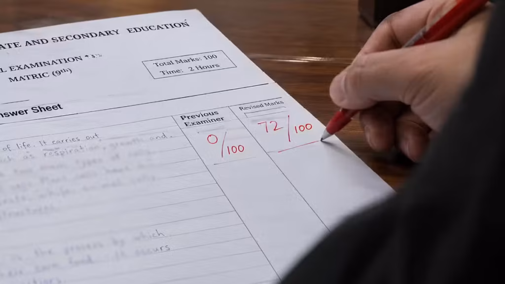 Matric Result Reversed: Student’s Marks Jump From Zero to 72 After Court Order