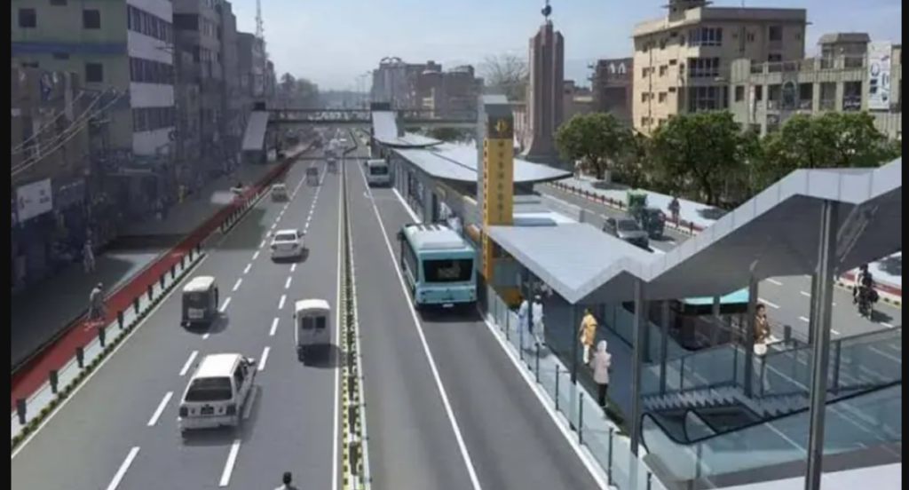 Peshawar roads and BRT service reopened