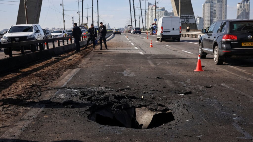 Russia Says It Struck Kyiv Bridge and Two Cargo Vessels in Black Sea Russia Says It Struck Kyiv Bridge and Two Cargo Vessels in Black Sea